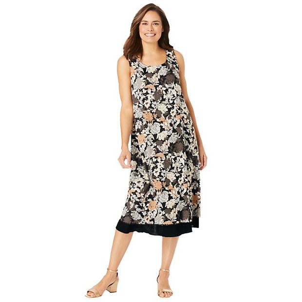 Woman Within Women s Plus Size Reversible Dress