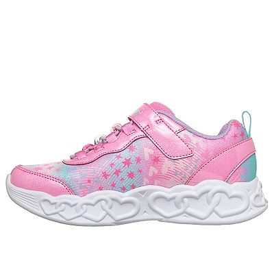Skechers Heart Lights® Heart Jewels Girls' Light Up Sneakers