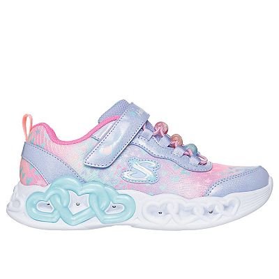 ♡♡ Skechers Heart Lights® Heart Jewels Girls' Light Up Sneakers