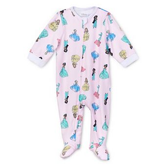 Baby Disney Princesses Snug Fit Ultra Soft Infant Sleep & Play