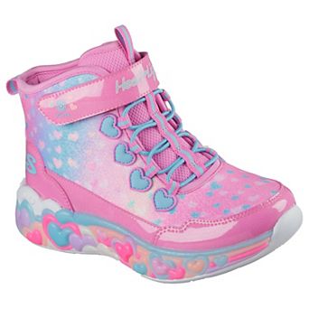 Skechers S-Lights® Eternal Heart Lights Girls' Light-Up Boots