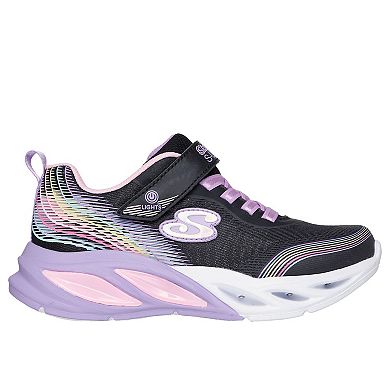 Skechers S-Lights® Cosmic Glow Rainbow Beam Girls' Light Up Sneakers