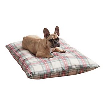 Happy Hounds Charlie Holiday Plaid Throw Pet Bed