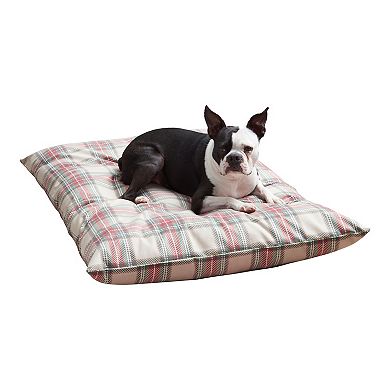 Happy Hounds Charlie Holiday Plaid Throw Pet Bed