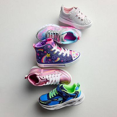 Skechers Twinkle Toes® Heart Steps Shimmer Sweetie Toddler Girls