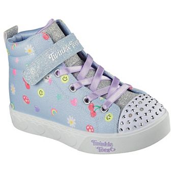 Skechers Twinkle Toes® Heart Steps Icon Party Girls' Light-Up Shoes