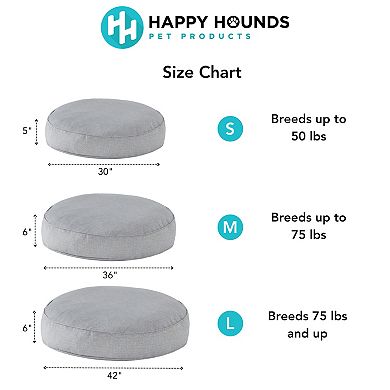 Happy Hounds Gordie Indoor/Outdoor Round Pet Bed