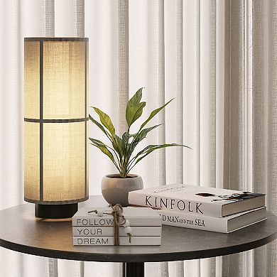 Parisloft Decorative White Wood Stacked Books - Follow Your Dream, 3.1"H