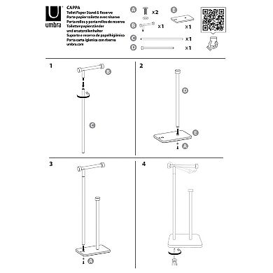 Umbra Cappa Toilet Paper Stand