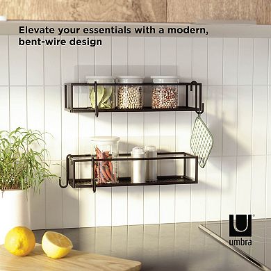 Umbra Cubiko 2-pc. Shower Bin Set