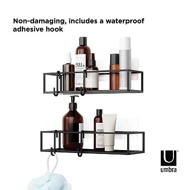 Umbra Cubiko 2-pc. Shower Bin Set
