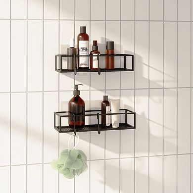Umbra Cubiko 2-pc. Shower Bin Set