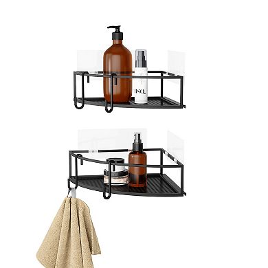 Umbra 2-Piece Cubiko Corner Storage Shelf Set