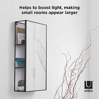Umbra Cubiko Built-In Shelving Wall Mirror