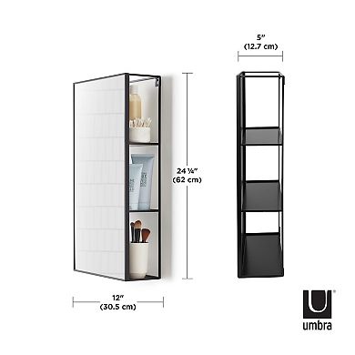 Umbra Cubiko Built-In Shelving Wall Mirror