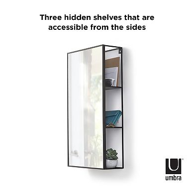 Umbra Cubiko Built-In Shelving Wall Mirror