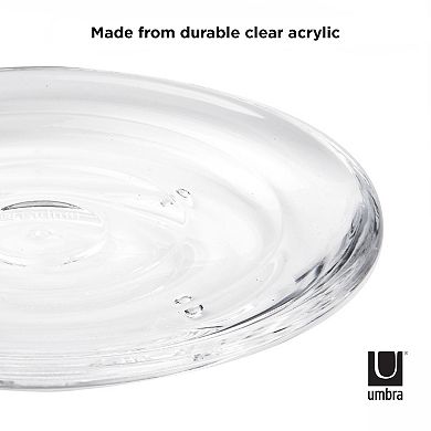 Umbra Droplet Clear Soap Dish