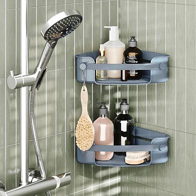 Umbra Flex Adhesive Corner Storage Shelf