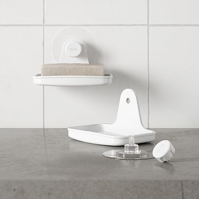 Umbra FLEX ADHESIVE SOAP DISH WHITE