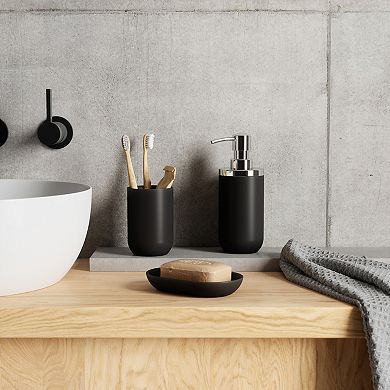 Umbra Junip Black Oval Soap Dish