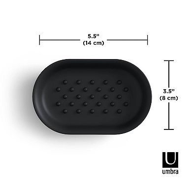 Umbra Junip Black Oval Soap Dish