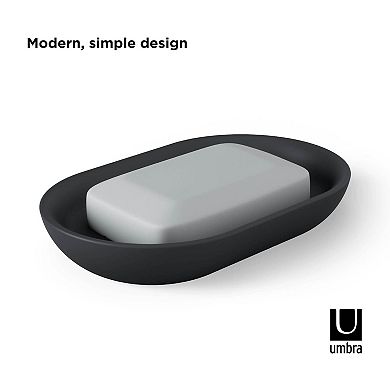 Umbra Junip Black Oval Soap Dish