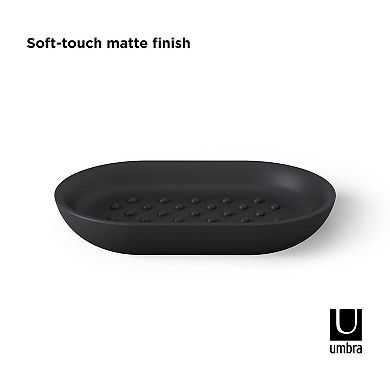 Umbra Junip Black Oval Soap Dish
