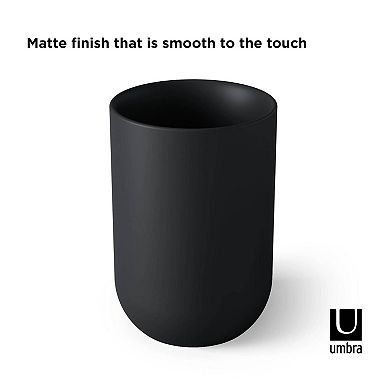 Umbra Junip Black Toothbrush Holder