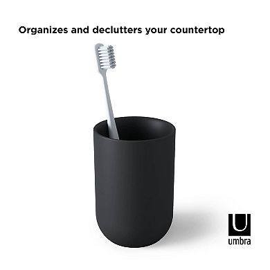 Umbra Junip Black Toothbrush Holder