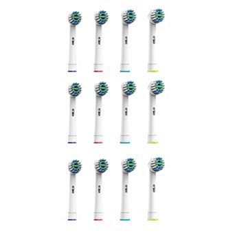 Pursonic Pack Power Sensitive Replacement Brush Heads for Oral-B