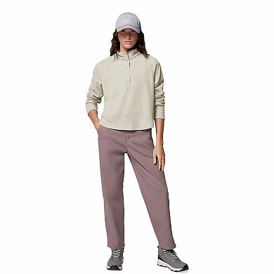 Women's Columbia Waffle Half Snap Pullover