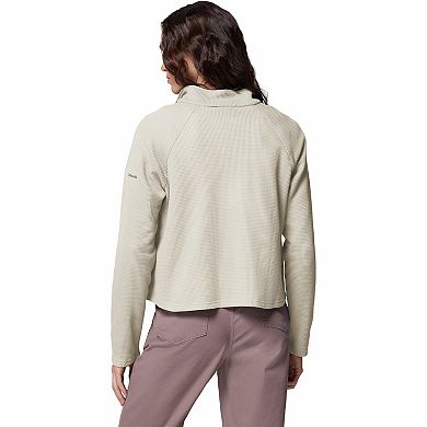 Women's Columbia Waffle Half Snap Pullover
