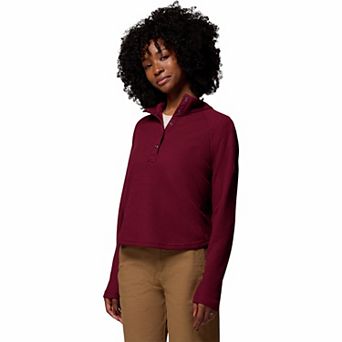 Women's Columbia Waffle Half Snap Pullover