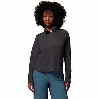 Women's Columbia Waffle Half Snap Pullover