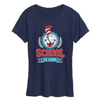 Women's Dr. Seuss School Is Cool Graphic Tee