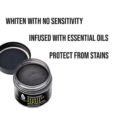 Pursonic Teeth Whitening Charcoal Powder Natural 5-Pack