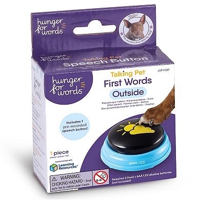 Hunger For Words Button Outside