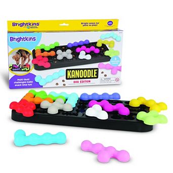 Brightkins Kanoodle Interactive Dog Puzzle Toy with Removable Pieces