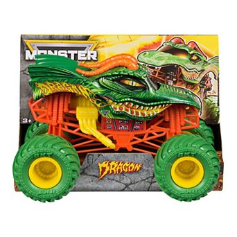 Monster Jam Dragon Die-Cast Monster Truck 1:24 Scale Vehicle