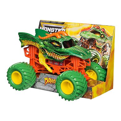 Monster Jam Dragon Die-Cast Monster Truck 1:24 Scale Vehicle