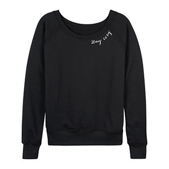 Women's Stay Cozy French Terry Long Sleeve Tee
