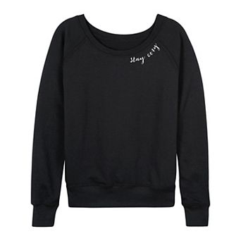 Women's Stay Cozy French Terry Long Sleeve Tee