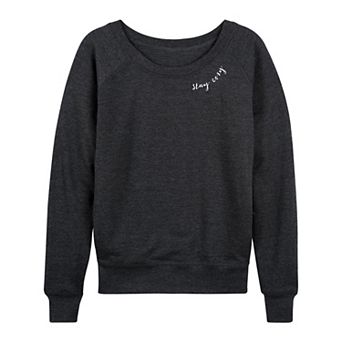 Women's Stay Cozy French Terry Long Sleeve Tee