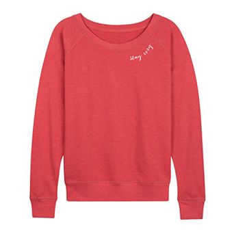 Women's Stay Cozy French Terry Long Sleeve Tee