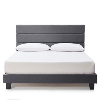 Nestl Horizontal Channel Upholstered Platform Bed Frames