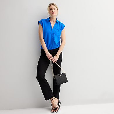 Women's Nine West Dolman Surplice Shirt