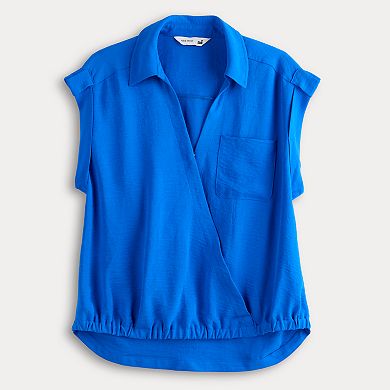 Women's Nine West Dolman Surplice Shirt