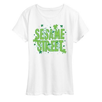 Women's Sesame Street St. Patricks Day Graphic Tee