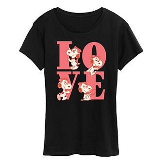 Women's Peanuts Belle Love Graphic Tee