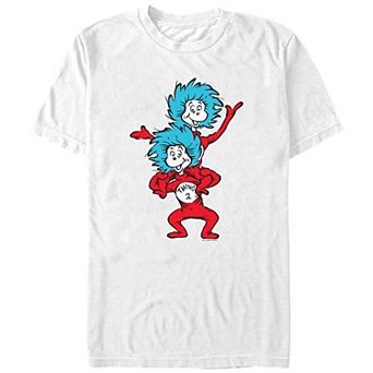 Big & Tall Dr. Seuss Thing 1 And Thing 2 Graphic Tee